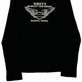 Whitt'S Harley-Davidson Manassas, Virginia Harley Davidson Graphic Long Sleeve T-Shirt - XL Black Cotton