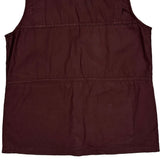 Carhartt Vest - Large Burgundy Cotton