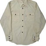 Levis Shirt - Large Cream Cotton Blend