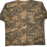 Unbranded T-Shirt - Large Brown Cotton