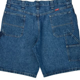 Dickies Carpenter Shorts - 38W 10L Blue Denim