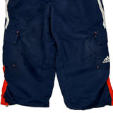 Age 4 Adidas Cargo Track Pants - Small Navy Polyester