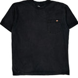 Dickies T-Shirt - Large Black Cotton