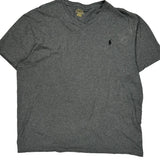 Polo By Ralph Lauren T-Shirt - XL Grey Cotton