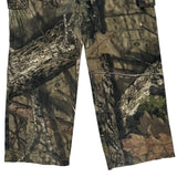 Mossy Oak Camo Cargo Trousers - 28W 27L Camo Cotton Blend