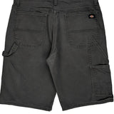 Dickies Carpenter Shorts - 32W 11L Grey Cotton Blend