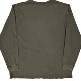Vintage Carhartt Long Sleeve T-Shirt - Large Grey Cotton