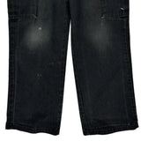 Dickies Cargo Trousers - 32W 30L Black Cotton