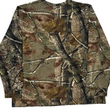 Realtree Camo Long Sleeve T-Shirt - 2XL Camo Cotton Blend