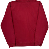 Carhartt Hoodie - Small Red Cotton Blend