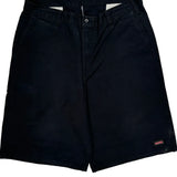 Dickies Chino Shorts - 36W 11L Black Cotton