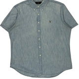Ralph Lauren Denim Shirt - XL Light Wash Cotton