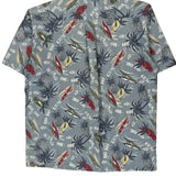 Woolrich Hawaiian Shirt - Large Multicoloured Cotton