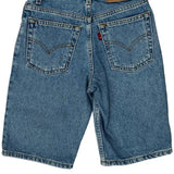 Levis Denim Shorts - 24W 11L Blue Cotton
