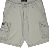 Lee Cargo Cargo Shorts - 36W 11L Beige Cotton