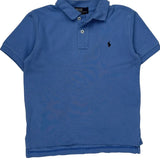 Age 7 Polo By Ralph Lauren Polo Shirt - Small Blue Cotton