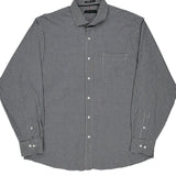 Tommy Hilfiger Checked Shirt - XL Black & White Cotton