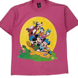 Mickey Unlimited Graphic T-Shirt - Medium Pink Cotton