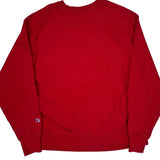 Reverse Weave Champion College Sweatshirt - XL Red Cotton