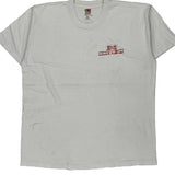 Vintage Lou'S Drive-In Fruit Of The Loom Single Stitch T-Shirt - XL White Cotton