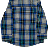 Age 3 Oshkosh Checked Shirt - 2XS Blue Cotton