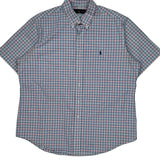 Ralph Lauren Checked Short Sleeve Shirt - XL Multicoloured Cotton