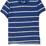 Age 10 Polo By Ralph Lauren Polo Shirt - Medium Blue Cotton