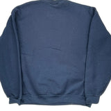 Russell Athletic Sweatshirt - XL Navy Cotton Blend