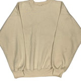 Unbranded Sweatshirt - XL Beige Cotton