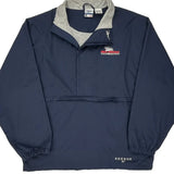 Main Eagle Sports Network Reebok Windbreaker - XL Navy Nylon