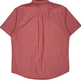 Tommy Hilfiger Polka Dot Short Sleeve Shirt - XL Red Cotton