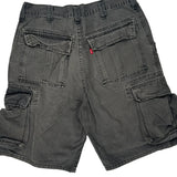 Levis Cargo Shorts - 36W 10L Grey Cotton