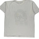 Soccer Pennant Graphic T-Shirt - XL White Cotton