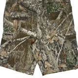 George Cargo Shorts - 36W 10L Camo Cotton Blend