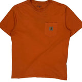 Carhartt T-Shirt - Medium Orange Cotton