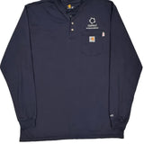 Comed Logo Carhartt Long Sleeve T-Shirt - XL Navy Cotton