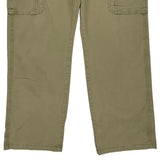 Wrangler Cargo Trousers - 33W 30L Khaki Cotton