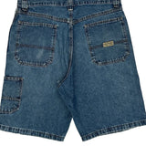 Wrangler Denim Shorts - 32W 9L Blue Cotton