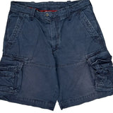 Polo By Ralph Lauren Cargo Shorts - 32W 10L Blue Cotton