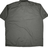 Dickies Short Sleeve Shirt - 2XL Gray Polyester Blend