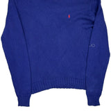 Polo By Ralph Lauren Jumper - Large Blue Cotton