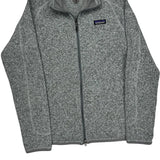 Patagonia Fleece Jacket - Medium Gray Polyester