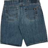 Dickies Denim Shorts - 36W 11L Blue Denim