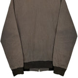 Vintage Carhartt Striped Bomber Jacket - XS Brown Cotton