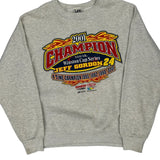 Vintage Jeff Gordon Lee Sport Nascar Sweatshirt - Large Grey Cotton