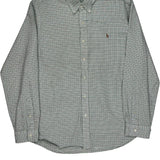 Ralph Lauren Checked Shirt - XL Green Cotton
