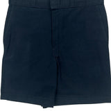 Dickies Chino Shorts - 31W 8L Navy Cotton Blend