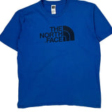 The North Face T-Shirt - Large Blue Cotton