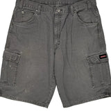 Dickies Cargo Shorts - 36W 10L Grey Cotton