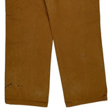 Dickies Carpenter Trousers - 33W 32L Brown Cotton